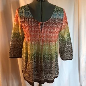 Ladies Boho style blouse